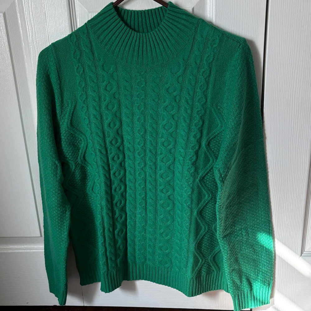 J. Jill Cable Knit Sweater